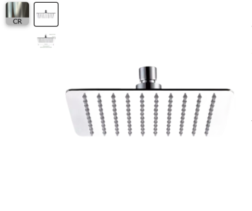 Верхний душ 25см